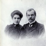 Симеон Видякин с супругой Павлой, нач. ХХ в.